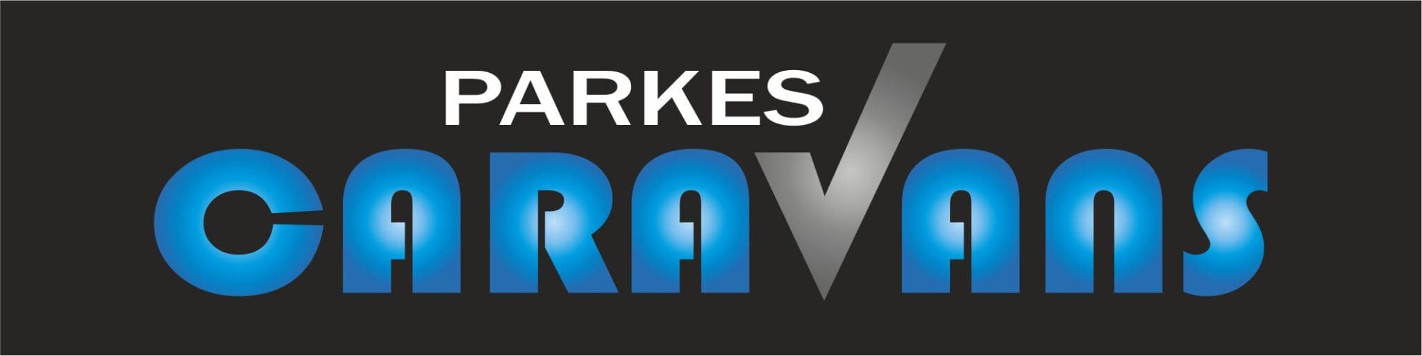 Parkes Caravans sponsor logo