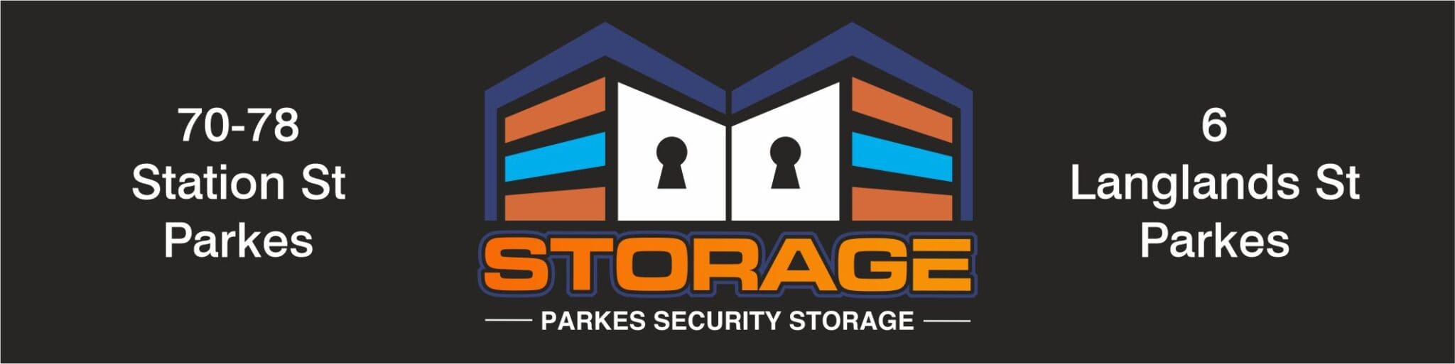 Parkes Security Storage sponsor logo